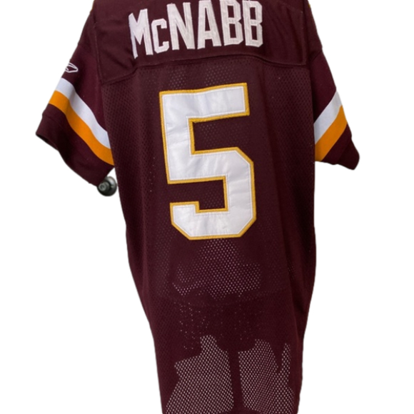 EUC Collectable Redskins McNabb Jersey by equipment NFL Onfield Reebok - Picture 10 of 15